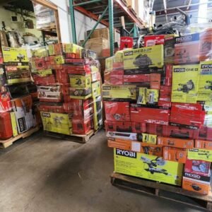 Mixed DEWALT, Milwaukee, Ryobi, and Ridgid